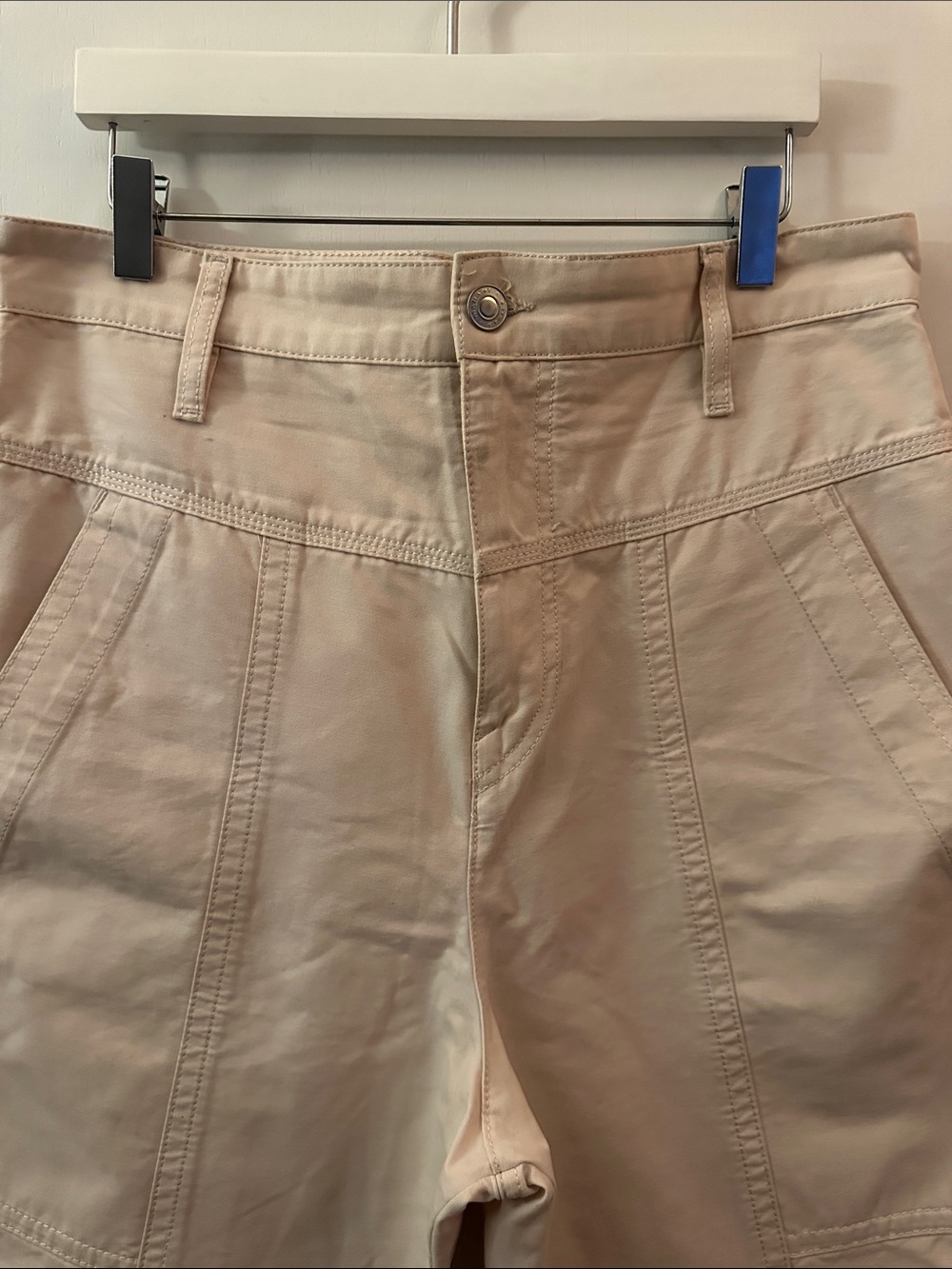 ISABEL MARANT | Diane Cream High-Rise Pants - Picture 4 of 9